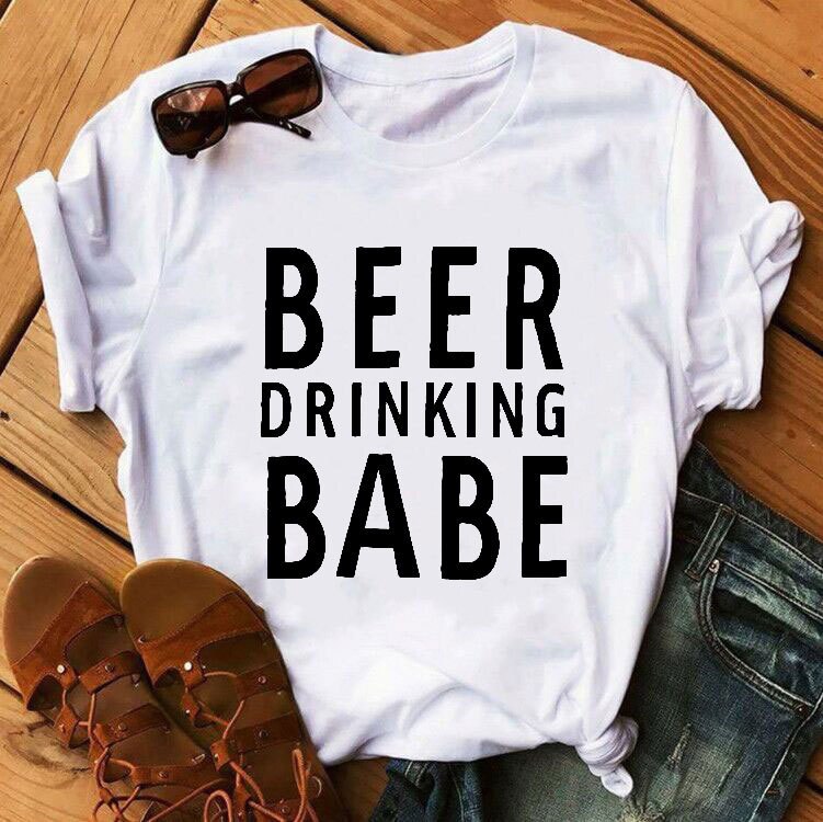 Øldrikking Babe Tee