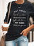 Dame Casual Pullover skjorte