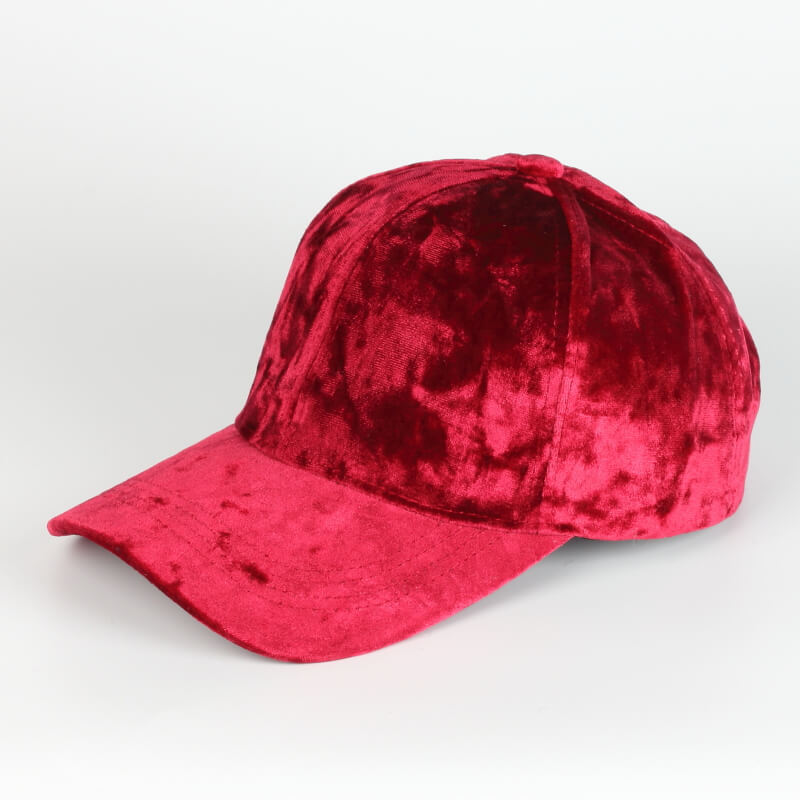 Fløyelshette for kvinner