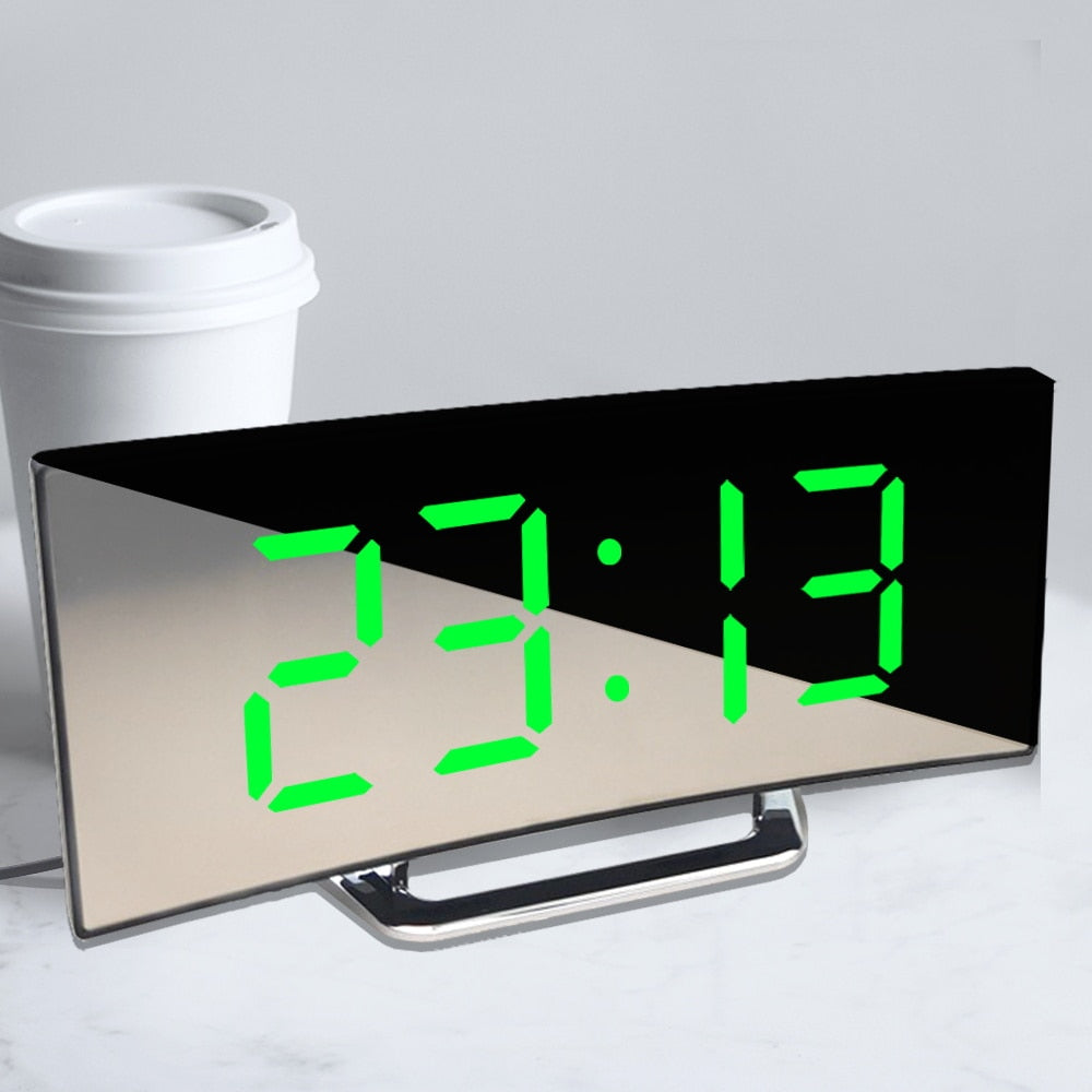 LED Display Vekkerklokke