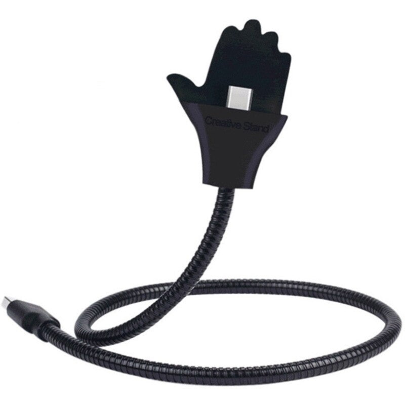 Allsidig ladekabel for telefonstativ
