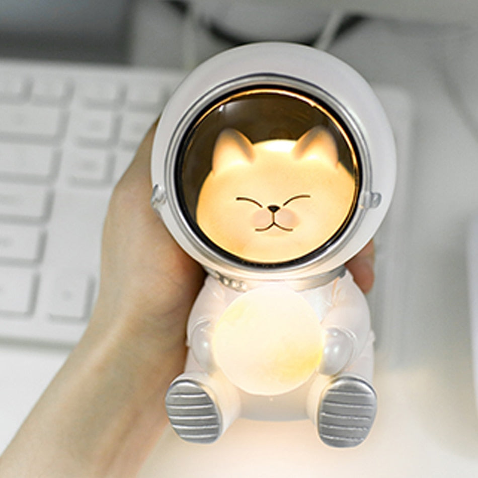 Astronaut LED nattlys