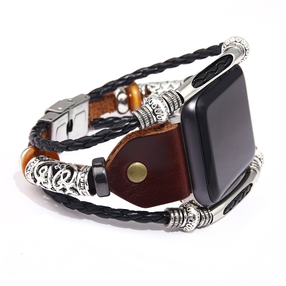Vintage stropp til Apple Watch