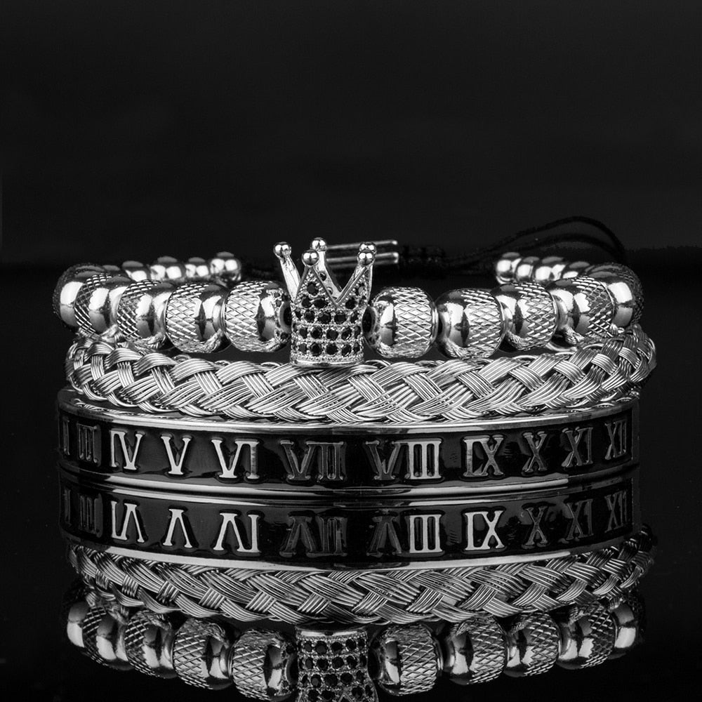 Luksus krone armbåndsett