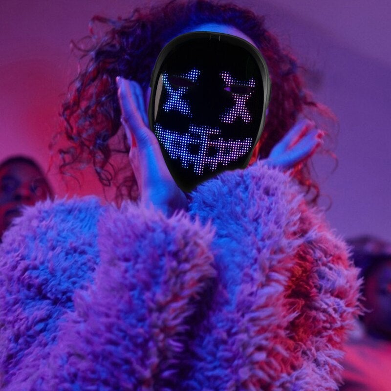 Ansiktstransformerende digital maske