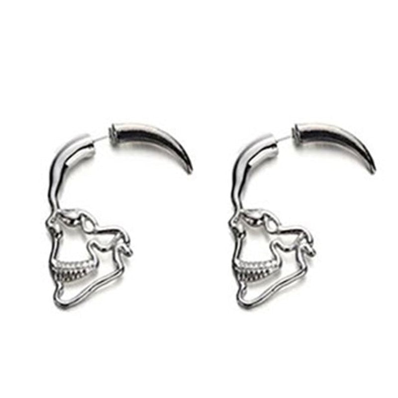 Hollow Skull Stud øredobber