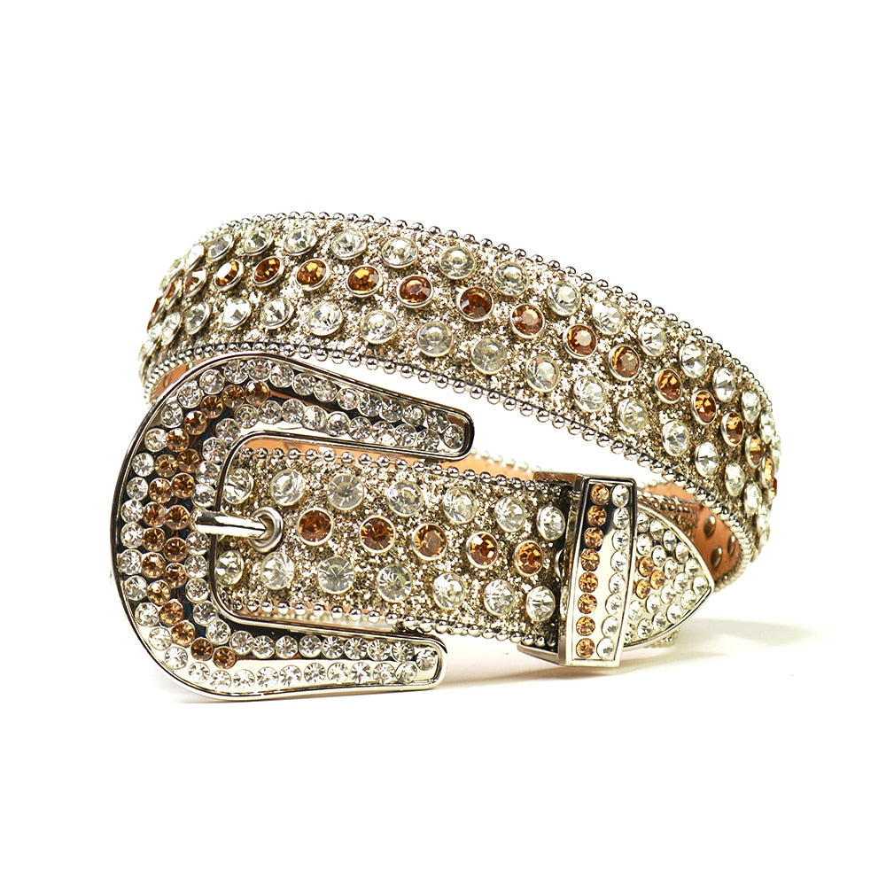 Rhinestone diamantbelte