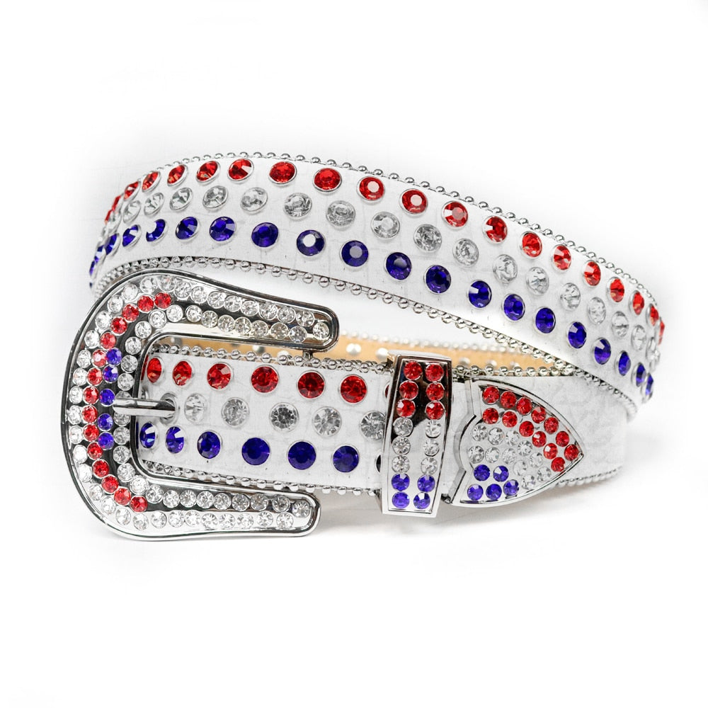 Rhinestone diamantbelte