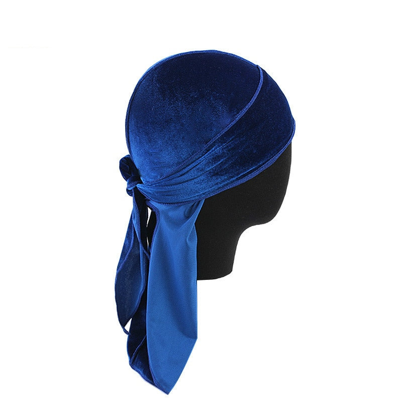 Pustende fløyel Durag