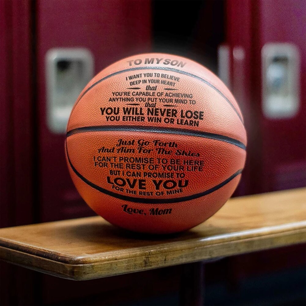 Til min sønn basketball