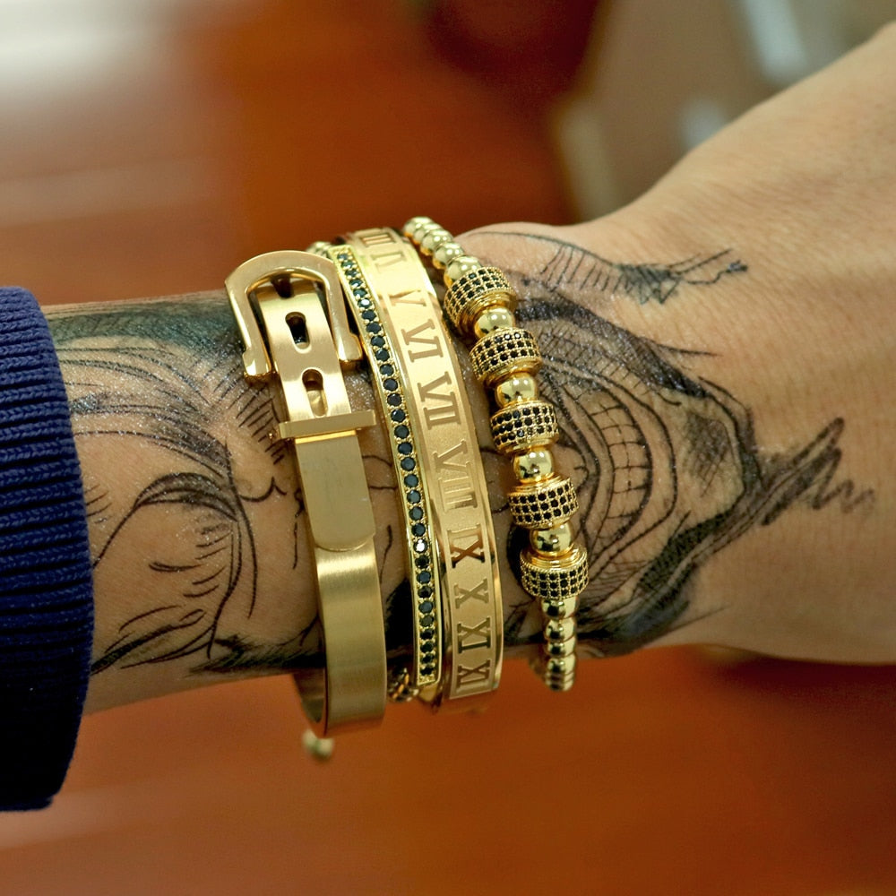 Titanium armbåndsett