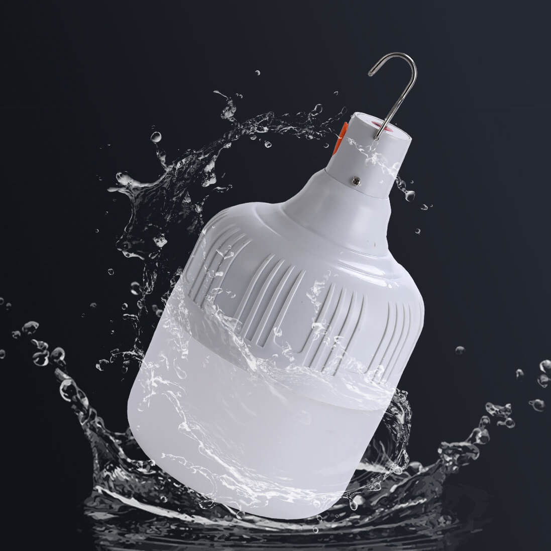 Oppladbar LED lyspære