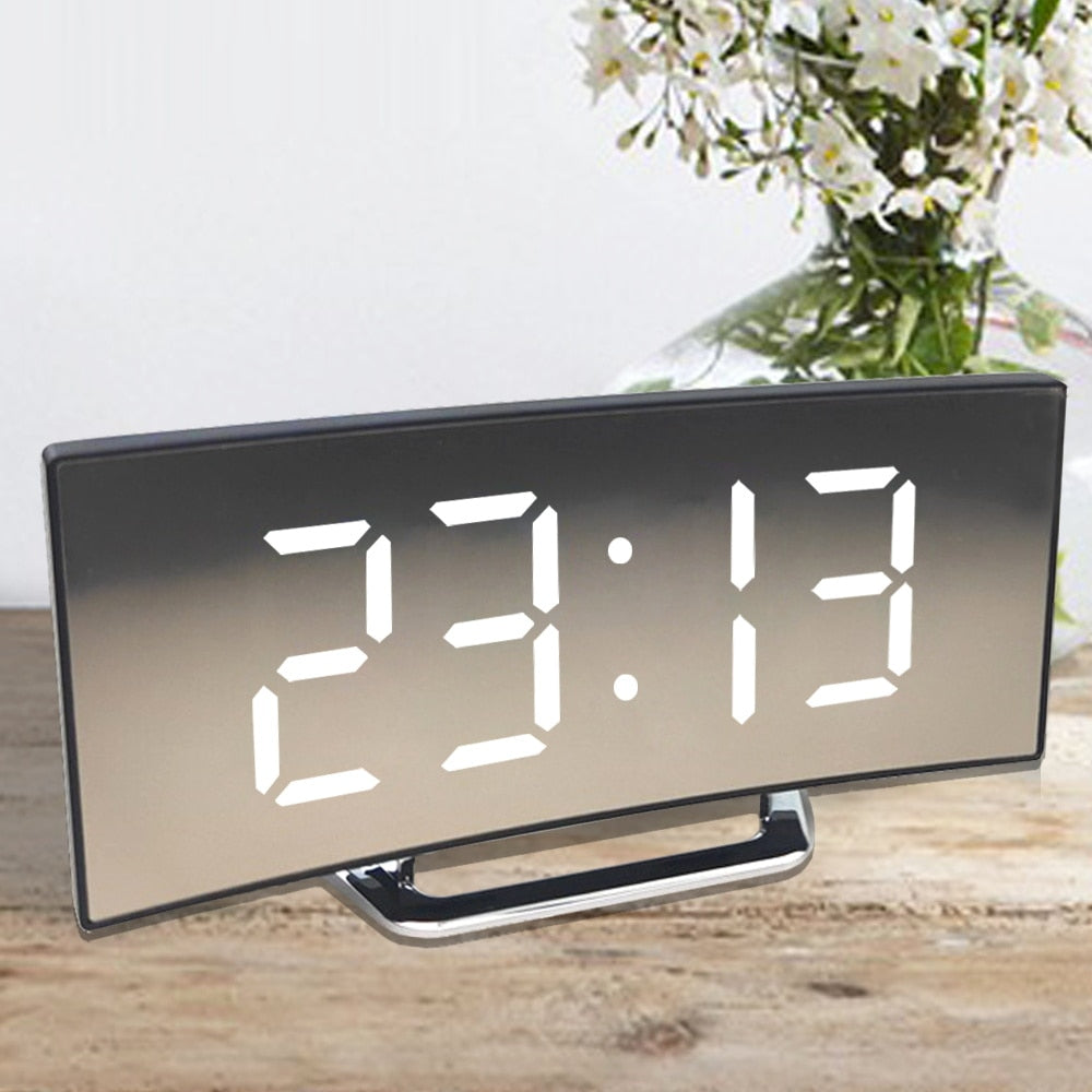 LED Display Vekkerklokke
