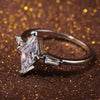 Horse Eye Solitaire forlovelsesring