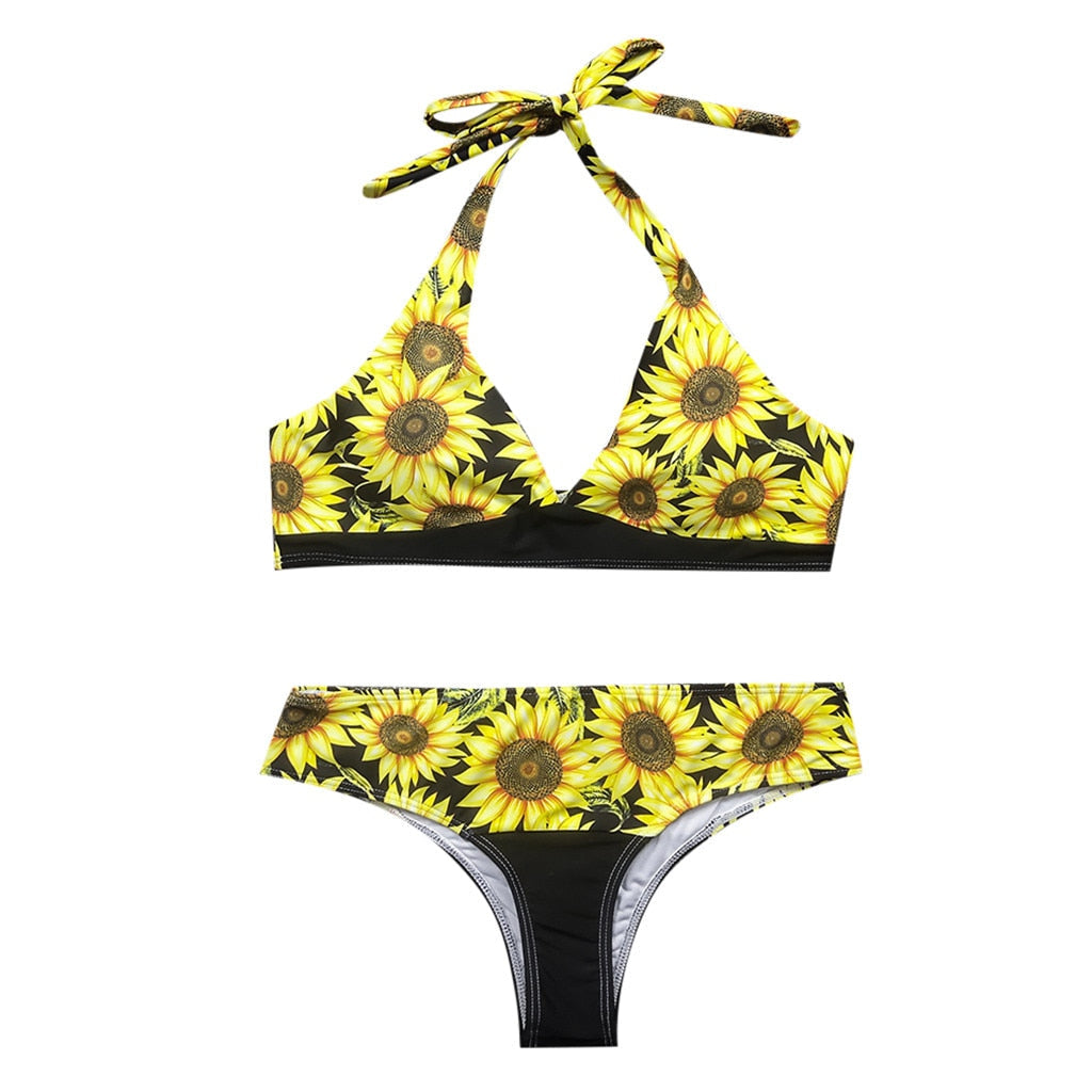 Solsikke bikini badedrakt
