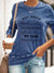 Dame Casual Pullover skjorte