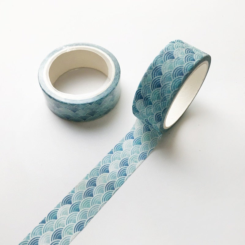 Kawaii dekorative Washi-tape (sett med 5)