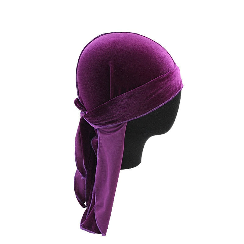 Pustende fløyel Durag
