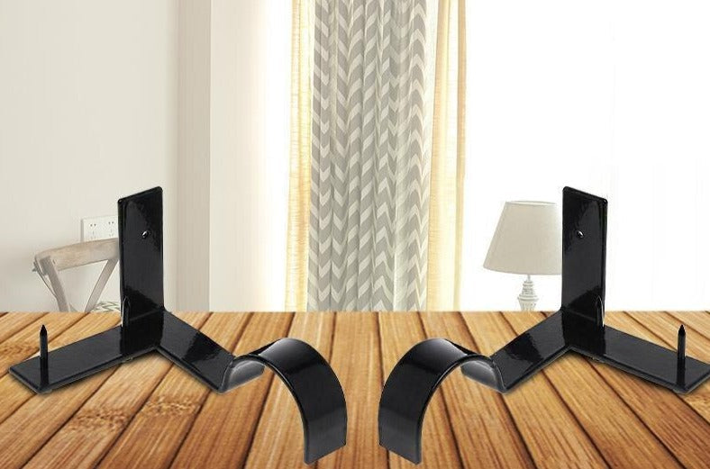 Ingen boregardinstangbraketter