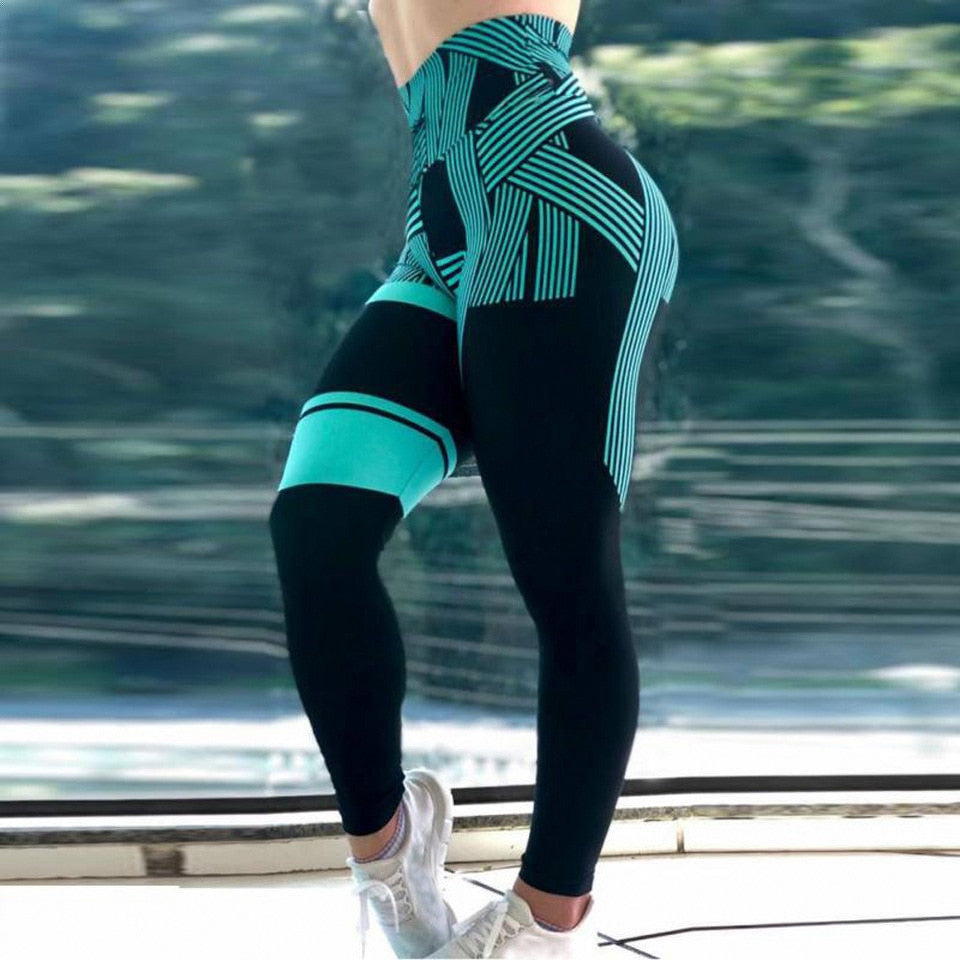 Leggings med høy midje