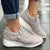 Sneakers med glidelås for kvinner