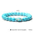 Turkis Beaded Turtle Armbånd
