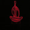 Yoga 3D Illusion Lampe