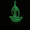 Yoga 3D Illusion Lampe