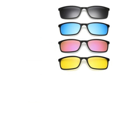 Magnetiske polariserte clip-on briller