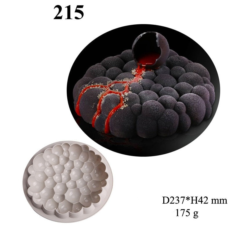 3D silikon dessertformer