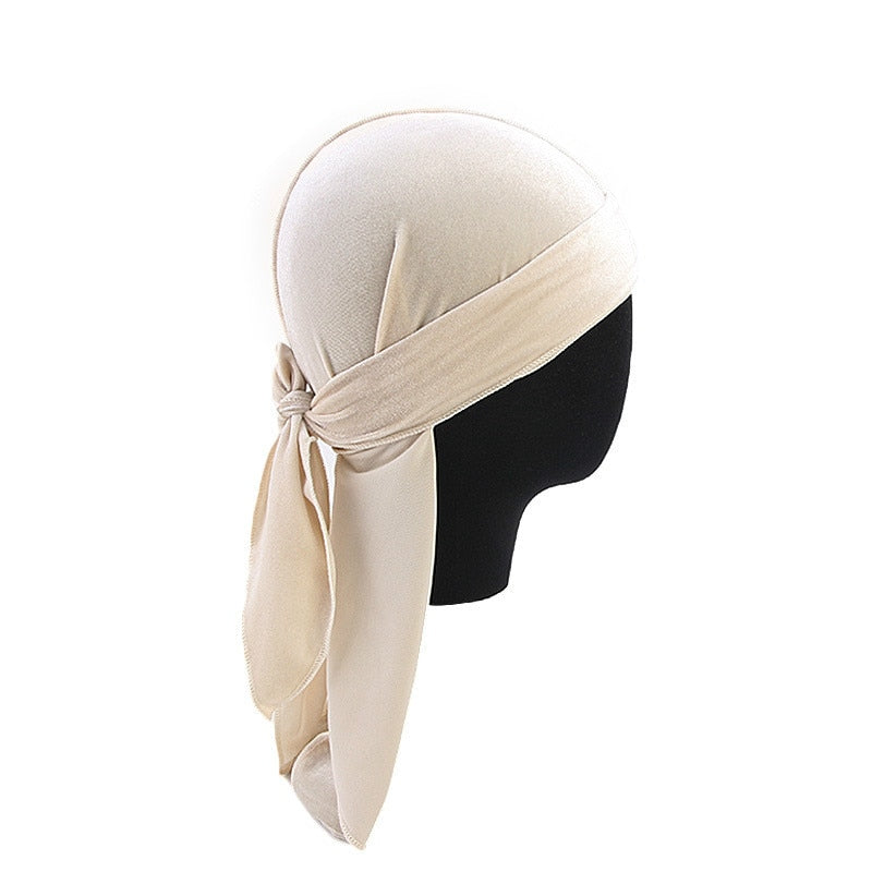 Pustende fløyel Durag