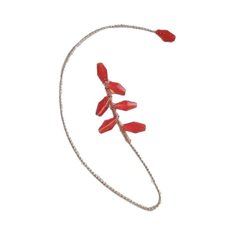 Flower Art Clip øredobber