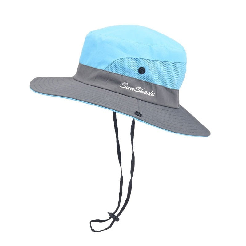 UV-beskyttelse solhatt for barn