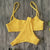 Plissert bikinisett