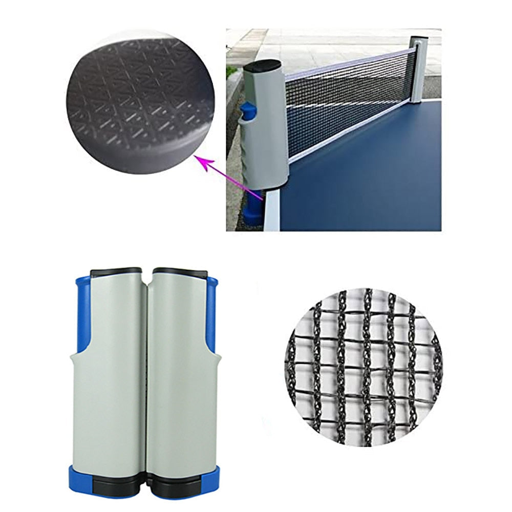 Uttrekkbart bordtennisnett