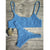 Plissert bikinisett