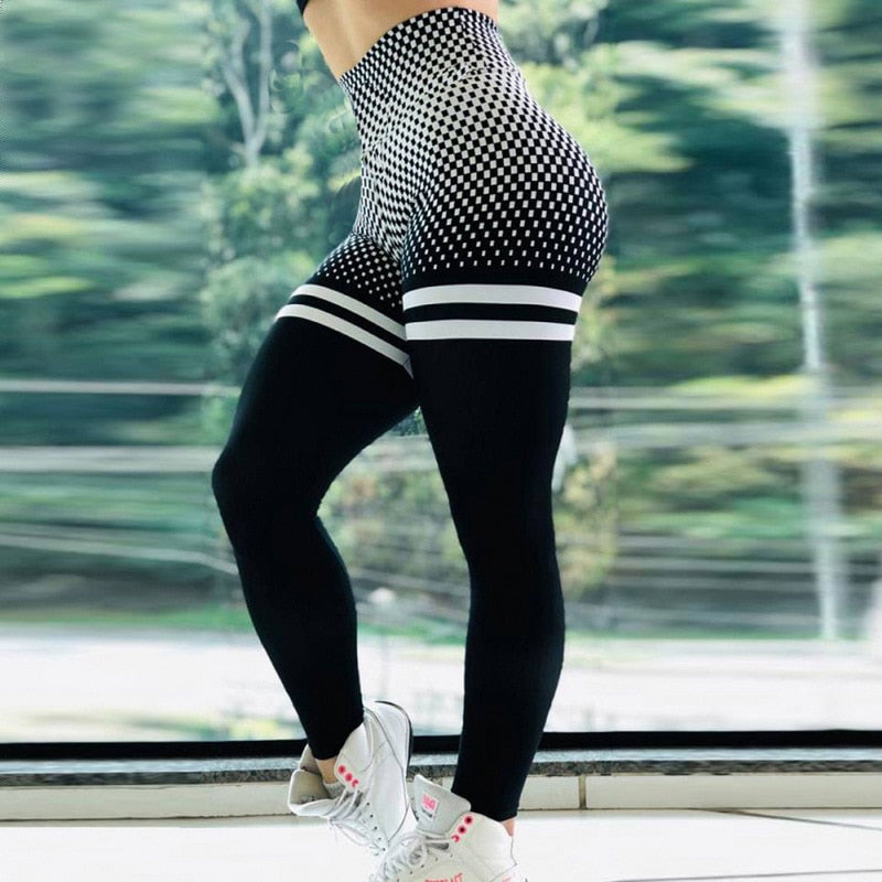 Leggings med høy midje