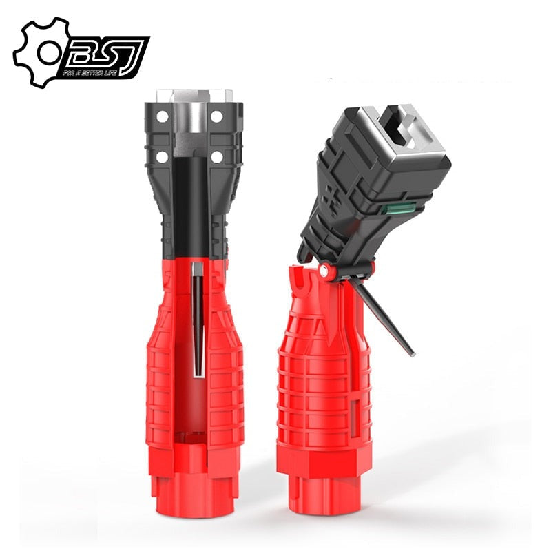 Sammenleggbar vannrørnøkkel