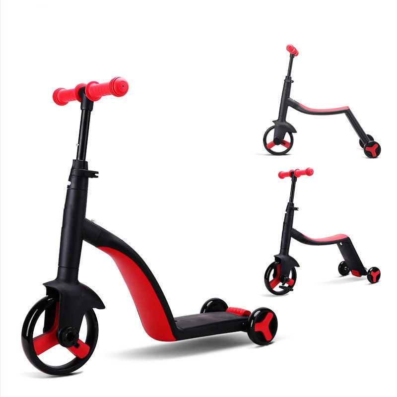 3 i 1 barnescooter