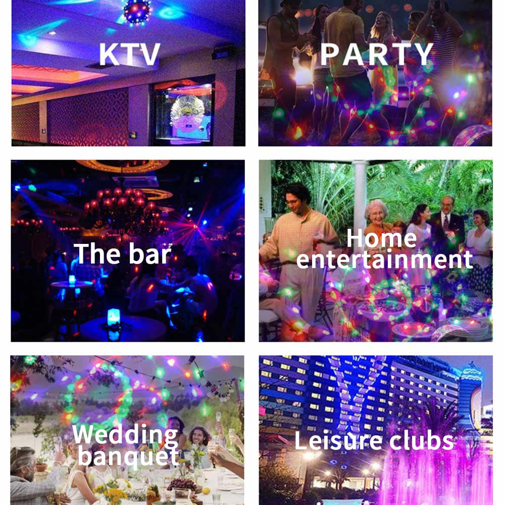 LED krystall magisk ball