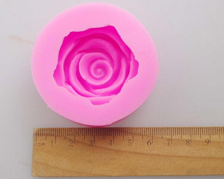 Rose silikonform