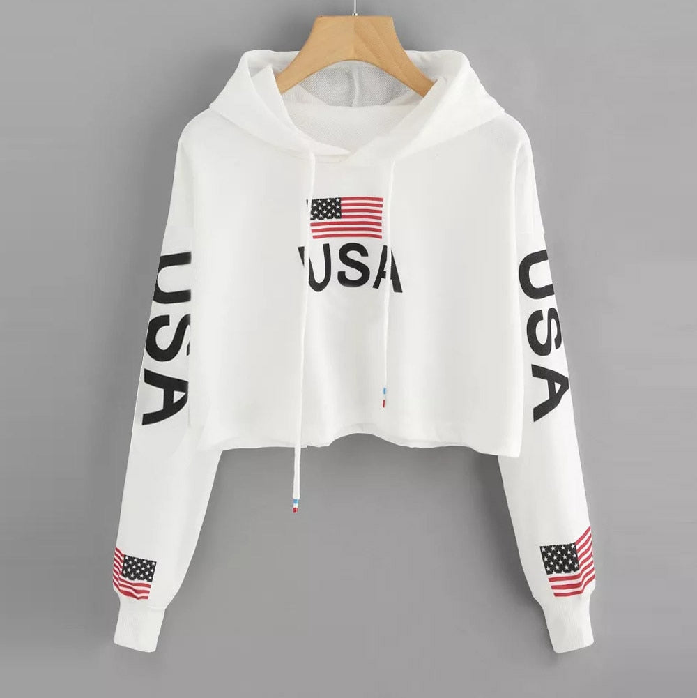 Κοντό φούτερ USA
