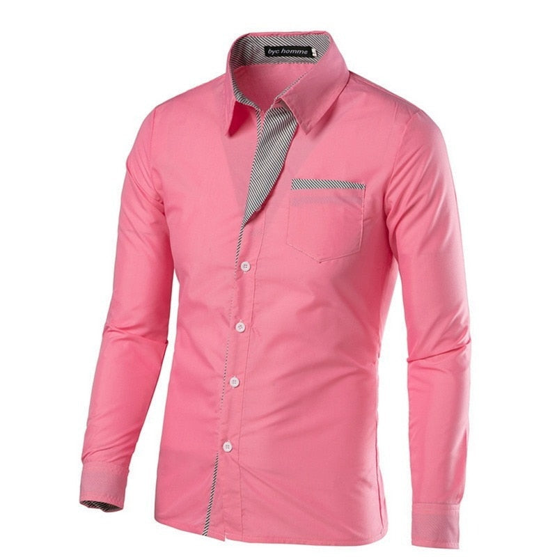 Slim Fit, lange ermer for menn