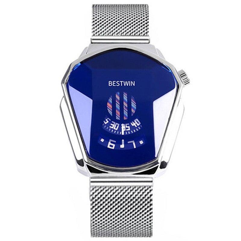 Diamantstil vanntett kvarts armbåndsur