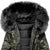 Camo vinterfrakk for kvinner