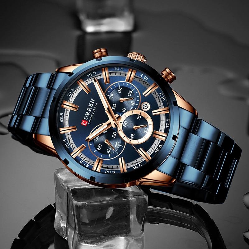 Curren Business Chronograph  Watch