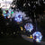 Solar opplyst Mesh Sommerfugl Orb