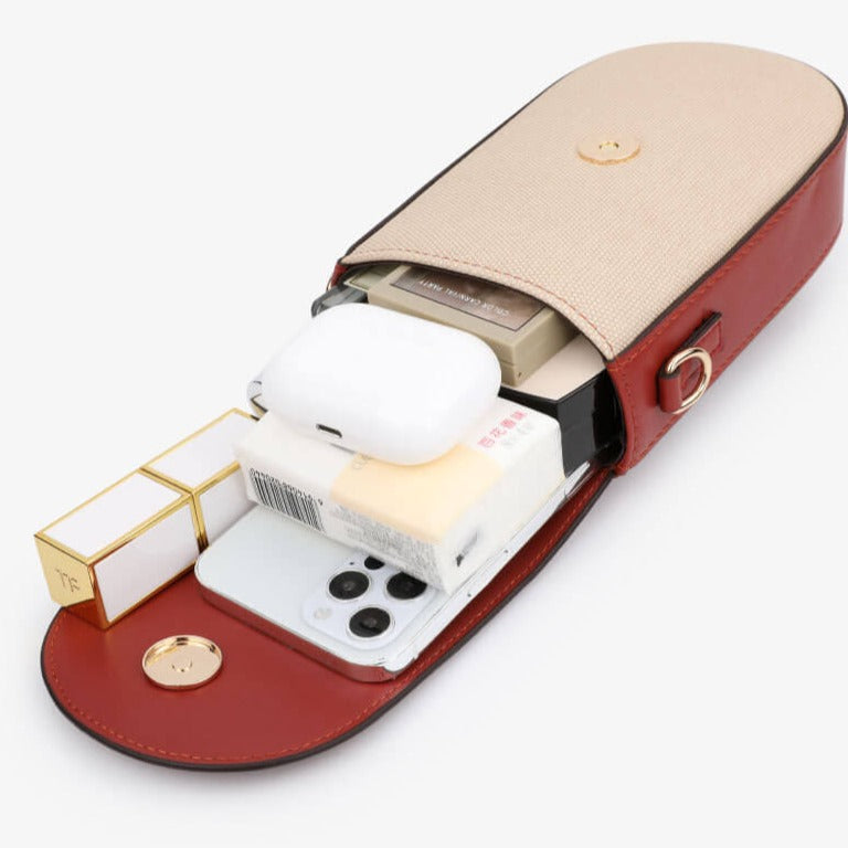 Enkel klassisk skulderveske