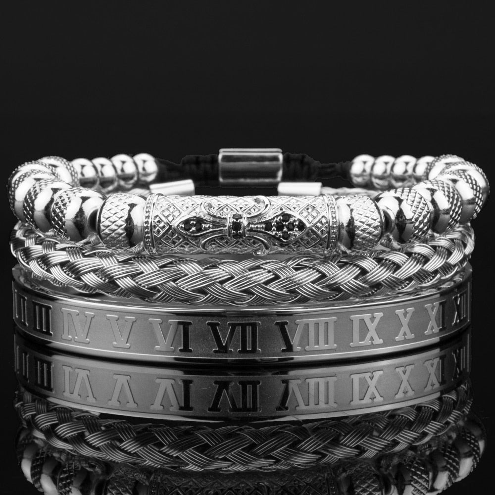 Luksus krone armbåndsett