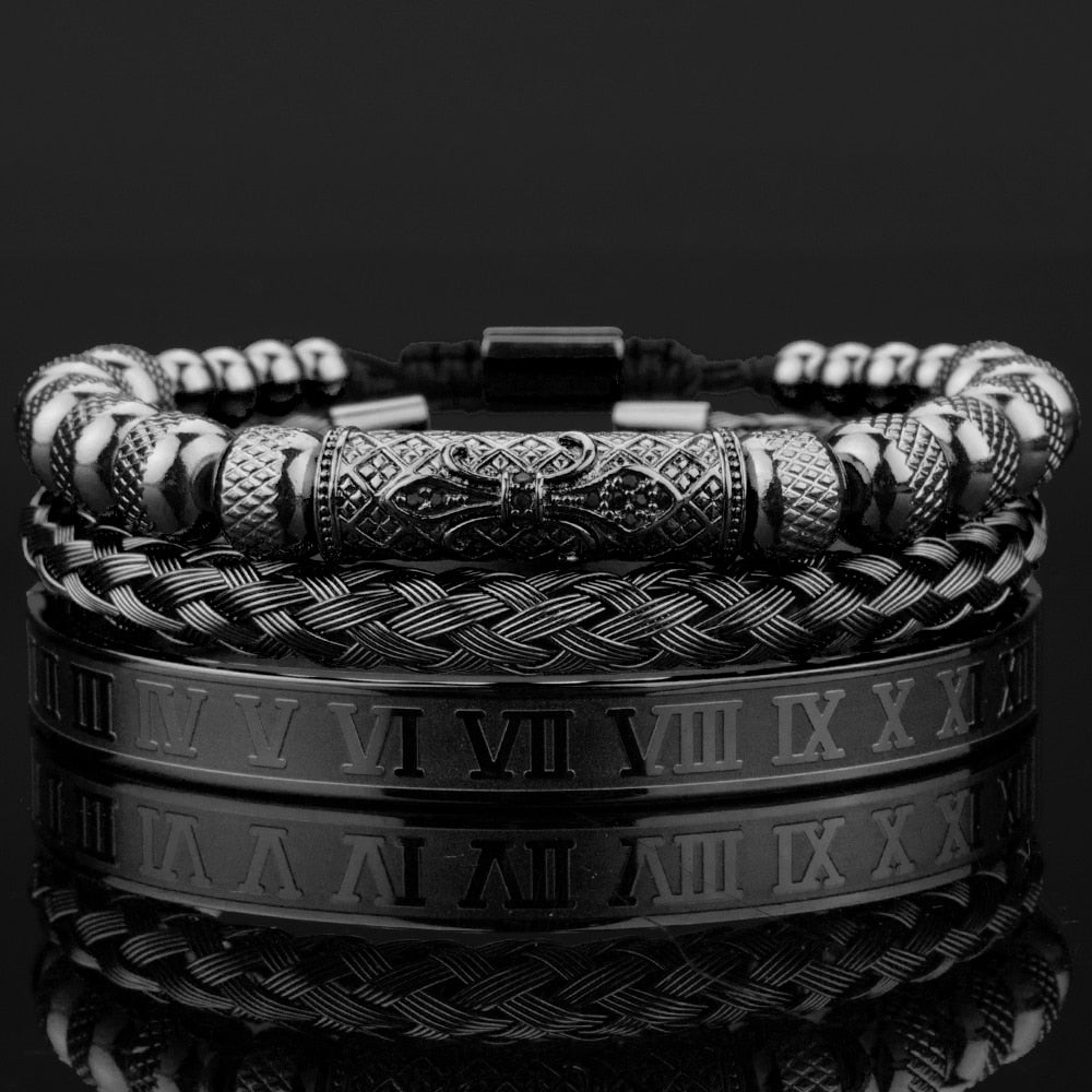 Luksus krone armbåndsett